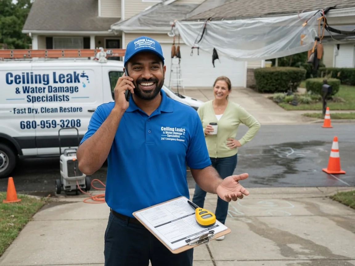 Ceiling Leak Cleanup Scotts Mills, OR FAQs